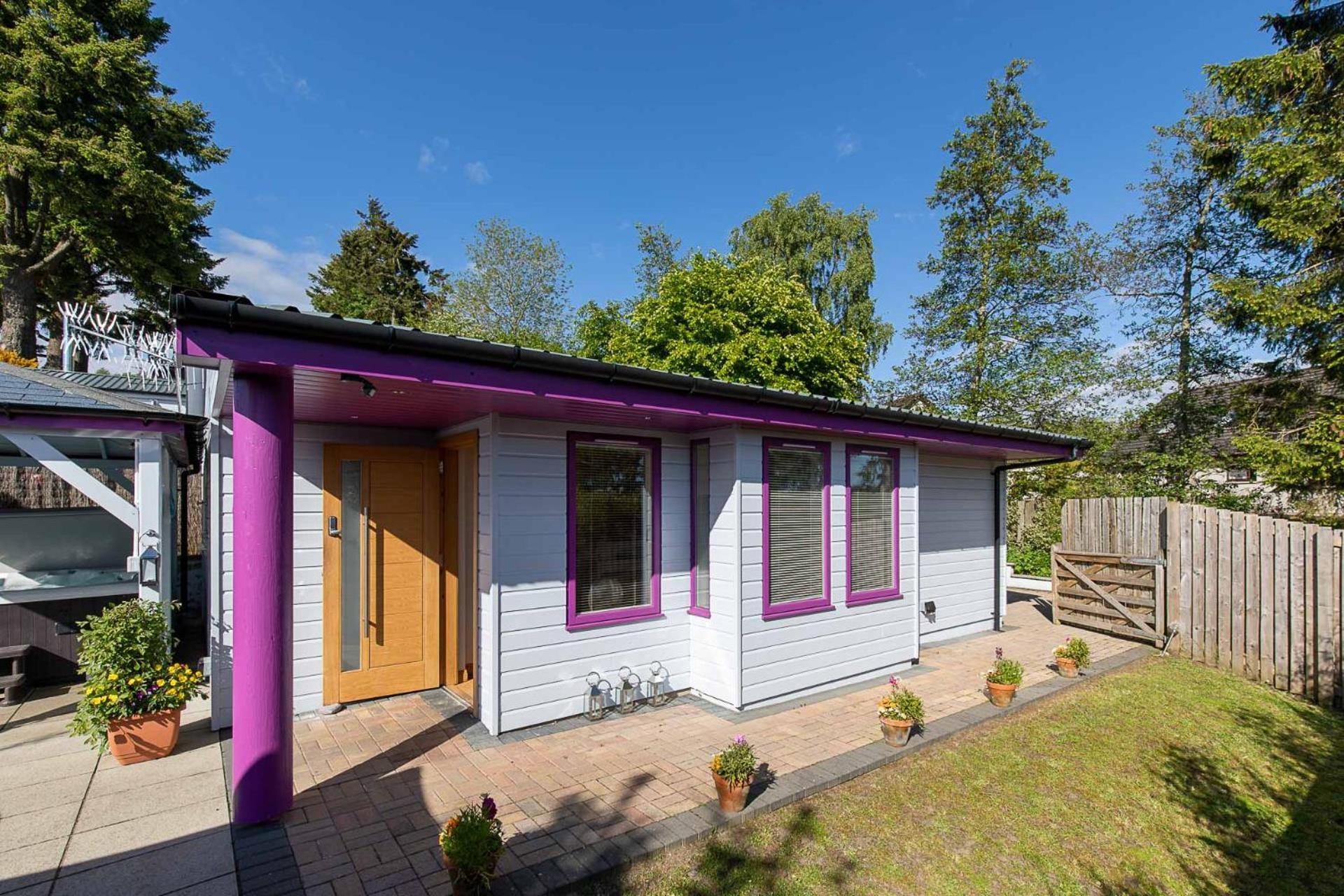The Retreat Cabin Pitlochry Luaran gambar