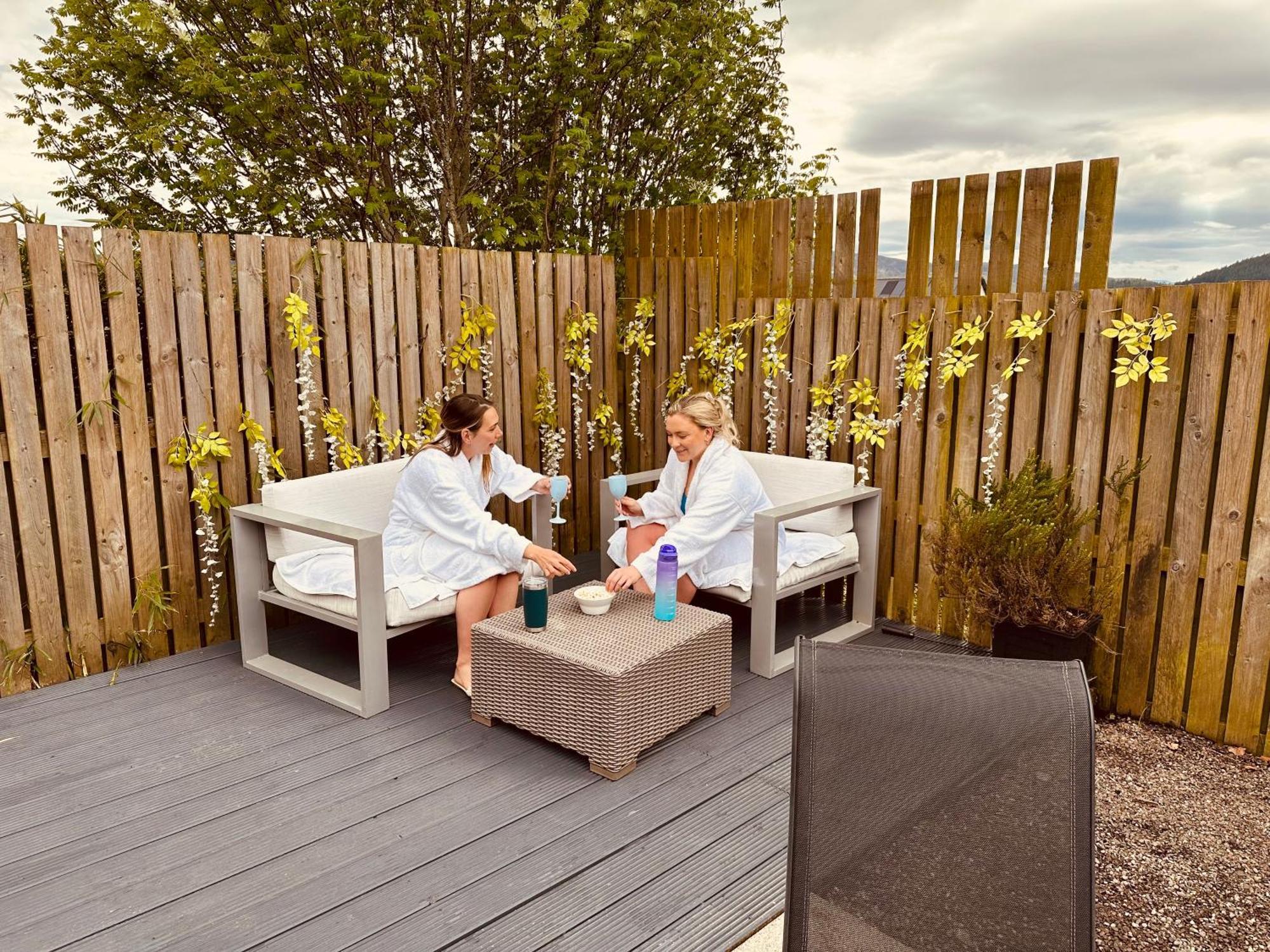 The Retreat Cabin Pitlochry Luaran gambar